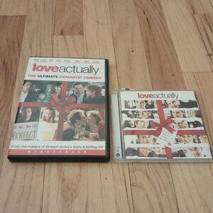 Love Actually Set: movie DVD and soundtrack CD